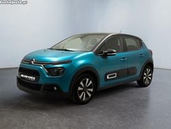 Azul Usado 2022 Citroën C3 PureTech Citadino | € 11.990 (Super Preço)