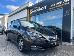 Preto Usado 2021 Nissan Leaf Acenta Citadino | € 17.650 (Bom preço)