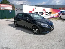 Preto Usado 2018 Nissan Micra Citadino | € 11.500 (Bom preço)