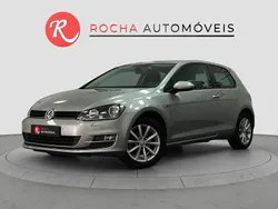 Cinza Usado 2015 VW Golf VII LOUNGE Citadino | € 13.989 (Bom preço)