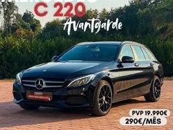 Preto Usado 2017 Mercedes C220 Avantgarde Carrinha | € 19.990