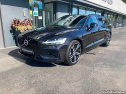 Preto Usado 2022 Volvo V60 Plus Carrinha | € 37.500 (Bom preço)