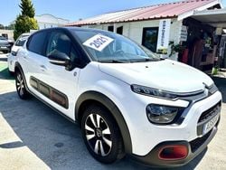 Branco Usado 2021 Citroën C3 PureTech Citadino | € 12.900 (Preço justo)