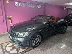 Preto Usado 2018 Mercedes C220 AMG line Cabrios | € 38.800 (Preço justo)