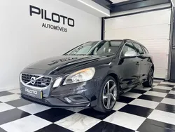 Preto Usado 2012 Volvo V60 R-Design Carrinha | € 9.990 (Bom preço)