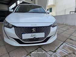 Branco Usado 2021 Peugeot e-208 Citadino | € 17.990 (Preço justo)