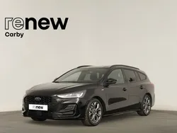 Preto Usado 2024 Ford Focus ST-Line Carrinha | € 23.990 (Preço justo)