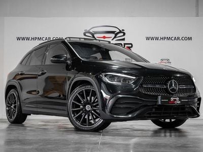 Usado Mercedes GLA200 AMG line 150 HP (110 kW) 2021 Preto SUV
