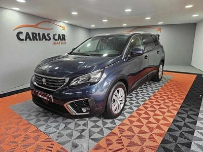 Azul Usado 2018 Peugeot 5008 Allure SUV | € 16.990 (Preço justo)