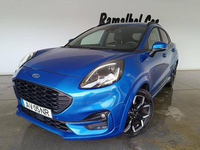Azul Usado 2022 Ford Puma ST-Line SUV | € 18.900 (Preço justo)
