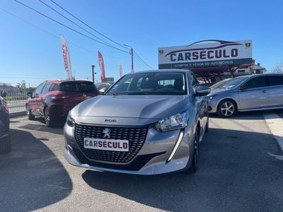 Cinzento Usado 2020 Peugeot 208 Allure Citadino | € 14.500 (Preço justo)