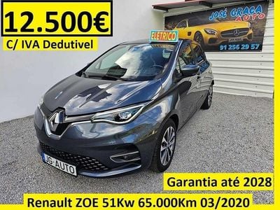 Cinzento Usado 2020 Renault Zoe Citadino | € 12.500 (Bom preço)