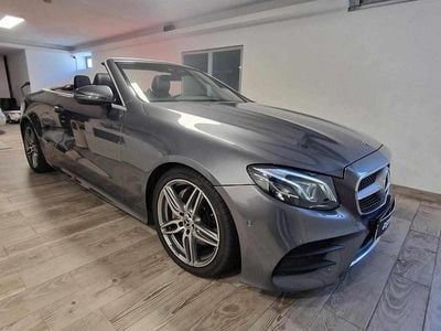 Usado Mercedes E220 194 HP (142 kW) 2018 Cinzento Cabrios