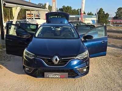 Azul Usado 2019 Renault Mégane GrandTour LIMITED Carrinha | € 14.500 (Preço justo)