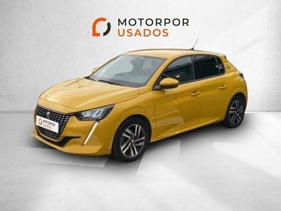 Amarelo Usado 2021 Peugeot 208 Allure Citadino | € 14.950 (Preço justo)