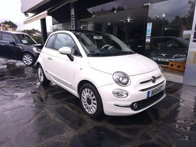 Usado Fiat 500 Lounge 69 HP (50 kW) 2016 Bege Citadino