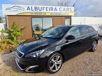 Usado Peugeot 308 SW Allure 120 HP (88 kW) 2015 Preto Carrinha