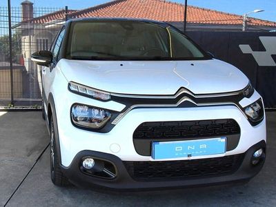 Branco Usado 2022 Citroën C3 PureTech Citadino | € 15.490 (Preço justo)