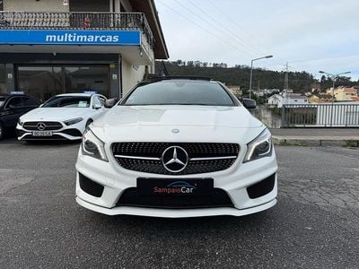 Branco Usado 2016 Mercedes CLA220 Shooting Brake AMG line Carrinha | € 22.990