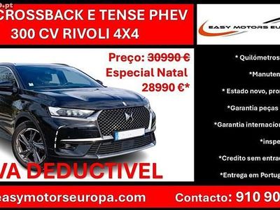 Preto Usado 2021 DS Automobiles DS7 Crossback Rivoli SUV | € 28.990 (Preço justo)