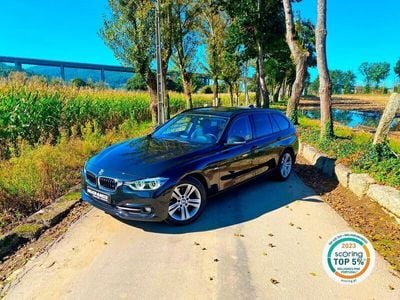 Preto Usado 2018 BMW 318 Sport Line Carrinha | € 21.900 (Preço elevado)