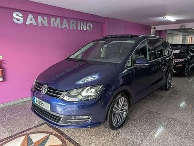 Azul Usado 2022 VW Sharan Highline Monovolume | € 33.800 (Preço justo)