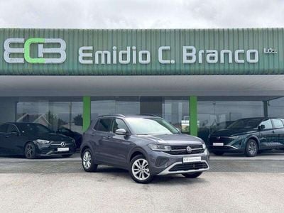 Usado VW T-Cross 95 HP (69 kW) 2024 Cinzento SUV