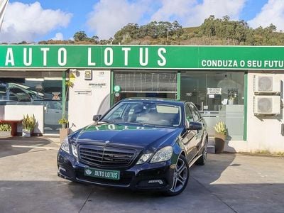 Preto Usado 2009 Mercedes E250 Avantgarde Sedan | € 12.970