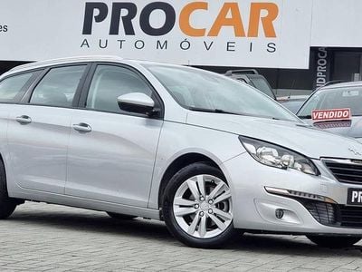 Cinza Usado 2015 Peugeot 308 Access Carrinha | € 9.900 (Preço justo)