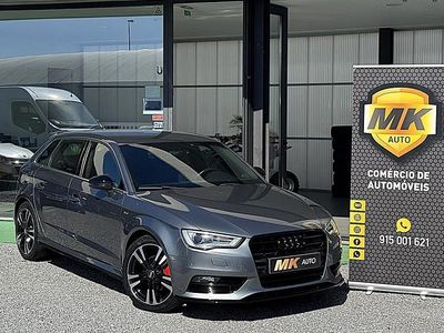 Cinza Usado 2015 Audi A3 S-Line Carrinha | € 18.750 (Preço elevado)