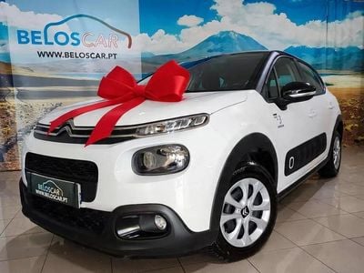 Branco Usado 2019 Citroën C3 Feel | € 9.900 (Bom preço)