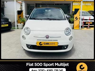 Branco Usado 2010 Fiat 500 Sport Citadino | € 8.900 (Preço elevado)