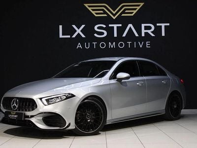 Cinza Usado 2022 Mercedes A180 AMG line Sedan | € 28.990 (Preço justo)