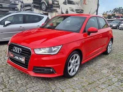 Usado Audi A1 S-Line 95 HP (69 kW) 2017 Azul Citadino