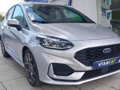 Cinza Usado 2023 Ford Fiesta ST-Line Citadino | € 18.900 (Preço elevado)
