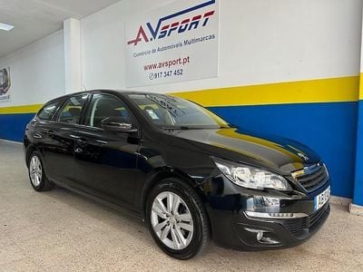 Preto Usado 2016 Peugeot 308 SW Carrinha | € 7.750 (Bom preço)