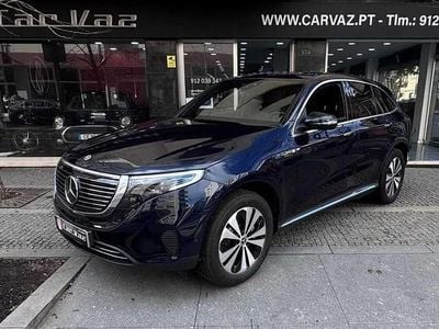 Usado Mercedes EQC400 300 kW (408 HP) 2020 Azul SUV