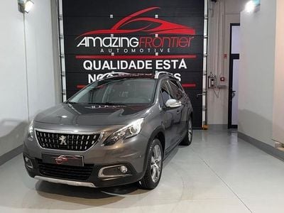 Usado Peugeot 2008 110 HP (80 kW) 2018 Cinzento SUV
