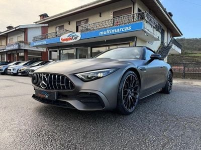 Castanho Usado 2022 Mercedes SL43 AMG AMG Cabrios | € 99.900