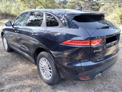 Azul Usado 2018 Jaguar F-Pace Prestige SUV | € 22.950 (Bom preço)