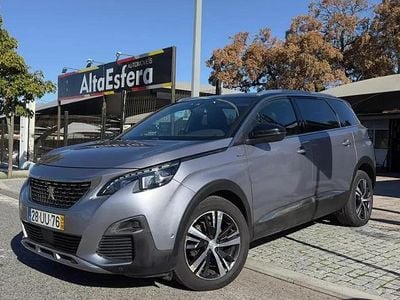 Cinza Usado 2018 Peugeot 5008 GT-line SUV | € 23.900 (Preço elevado)