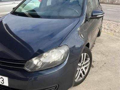 Usado VW Golf VI 140 HP (102 kW) 2008 Azul Citadino