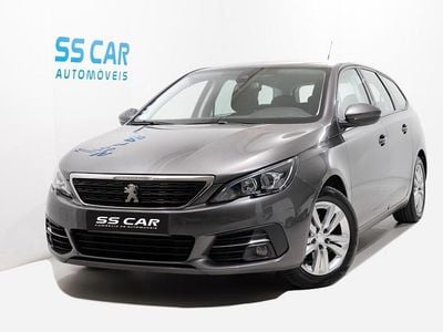 Usado Peugeot 308 SW Active 110 HP (80 kW) 2021 Cinza Carrinha