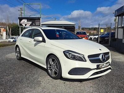 Usado Mercedes A180 AMG line 109 HP (80 kW) 2016 Branco Citadino