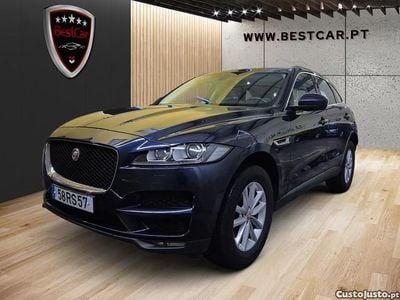 Usado Jaguar F-Pace 178 HP (130 kW) 2016 Azul SUV
