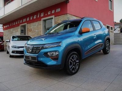 Azul Usado 2021 Dacia Spring Comfort Plus Citadino | € 11.990 (Preço justo)