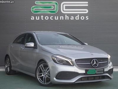 Usado Mercedes A180 AMG line 109 HP (80 kW) 2016 Cinza Citadino