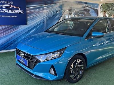 Usado Hyundai i20 Comfort 84 HP (61 kW) 2022 Azul Citadino
