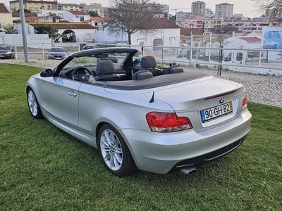 Cinza Usado 2008 BMW 120 Cabriolet Cabrios | € 12.950