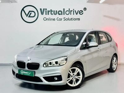 Usado BMW 216 Active Tourer Sport Line 116 HP (85 kW) 2017 Cinza prata Monovolume